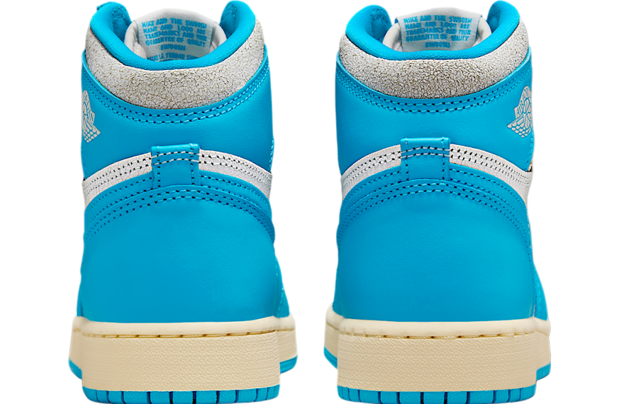 Air Jordan 1 High Og Unc Reimagined Gs Dark Powder Blue / Sail