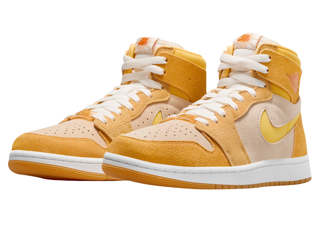 Air Jordan 1 High Zoom Comfort 2 Yellow Ochre