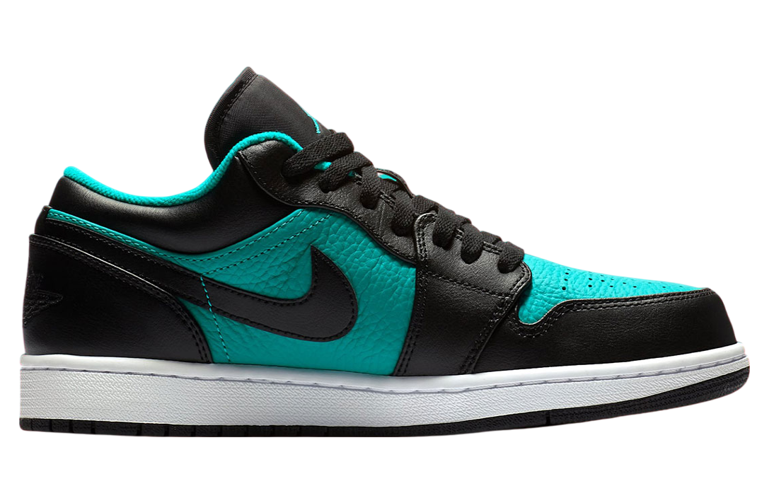 Air Jordan 1 Low Black / Aqua