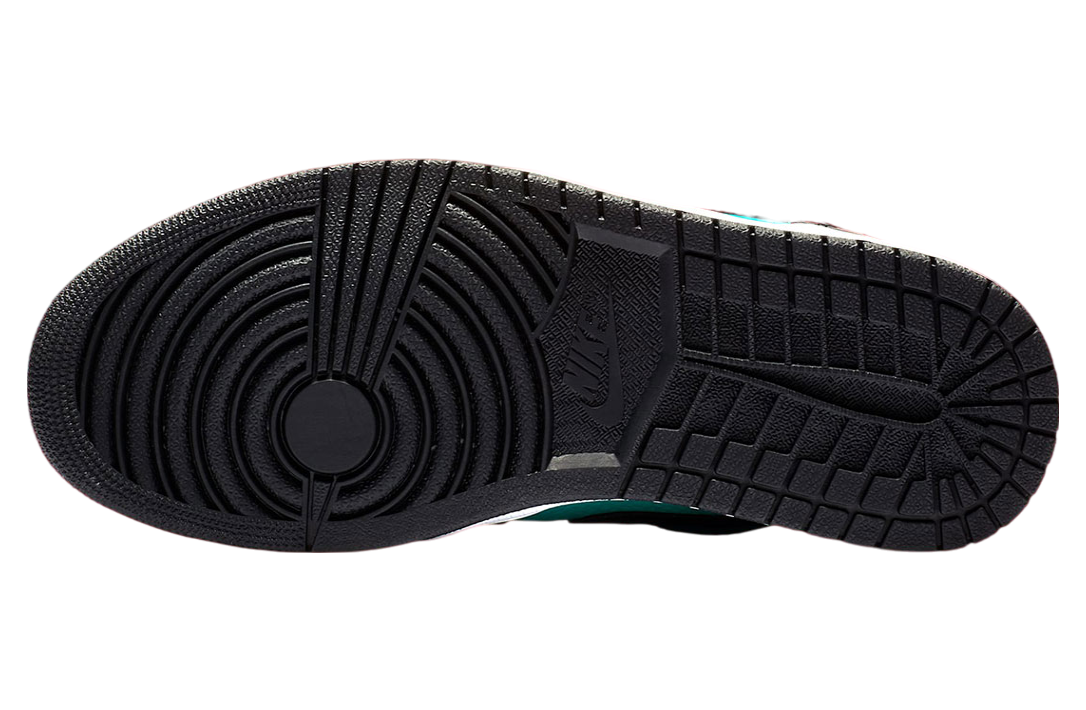 Air Jordan 1 Low Black / Aqua
