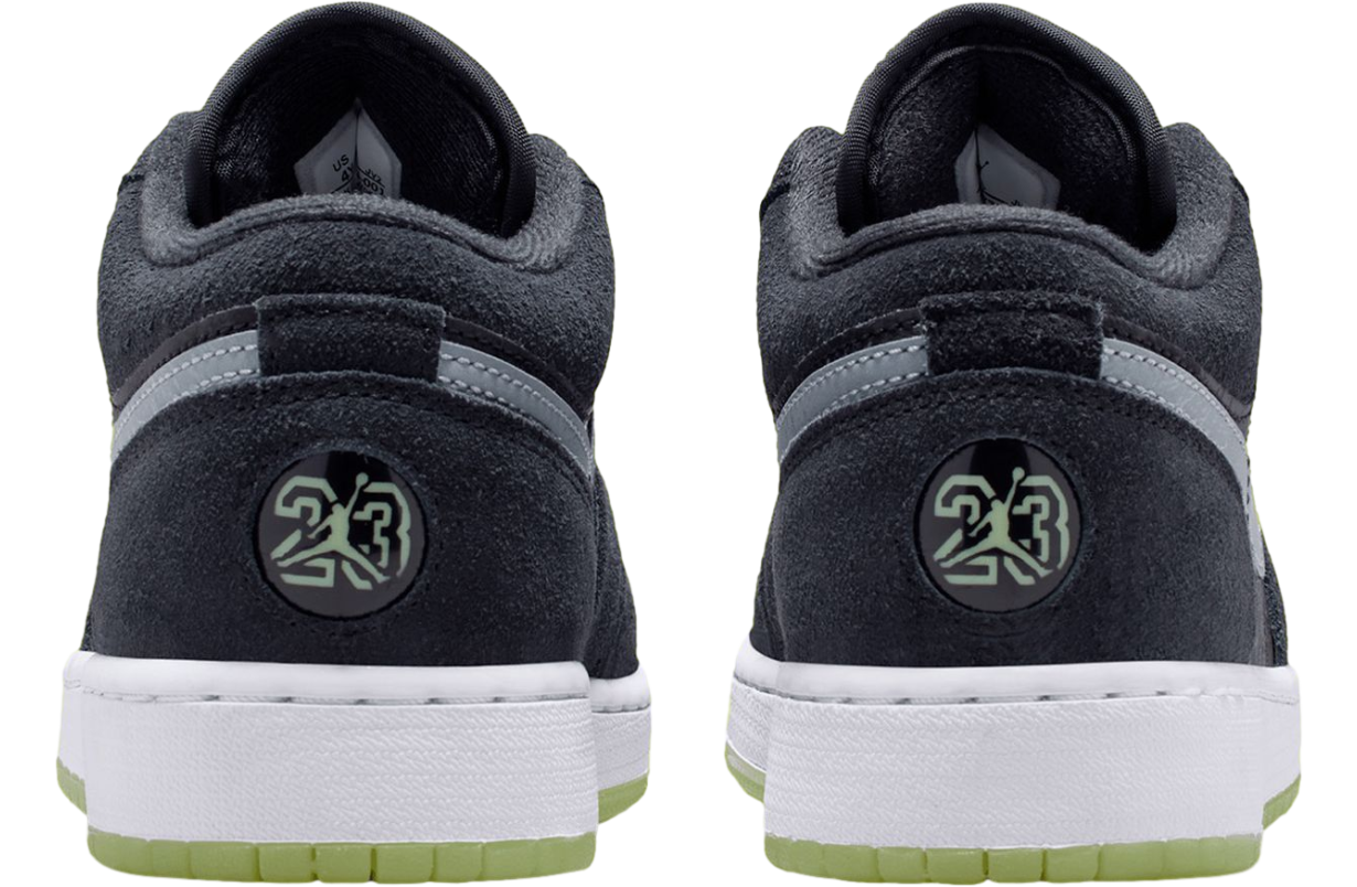 Air Jordan 1 Low Black / Barely Volt