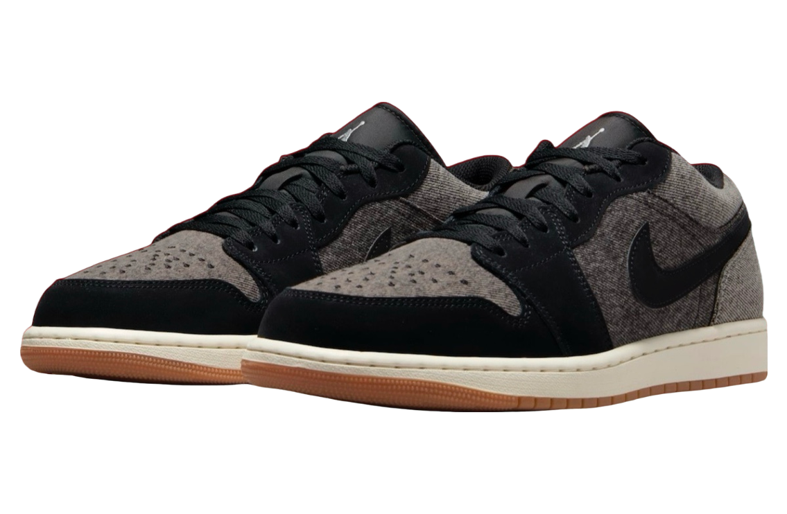 Air Jordan 1 Low Black Denim