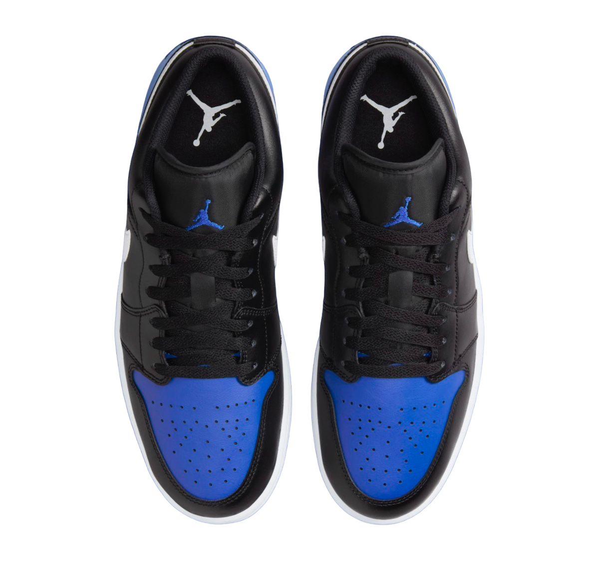 Air Jordan 1 Low Black Royal Toe