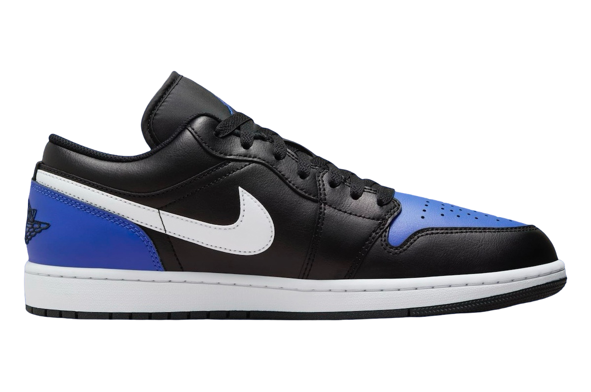 Air Jordan 1 Low Black Royal Toe