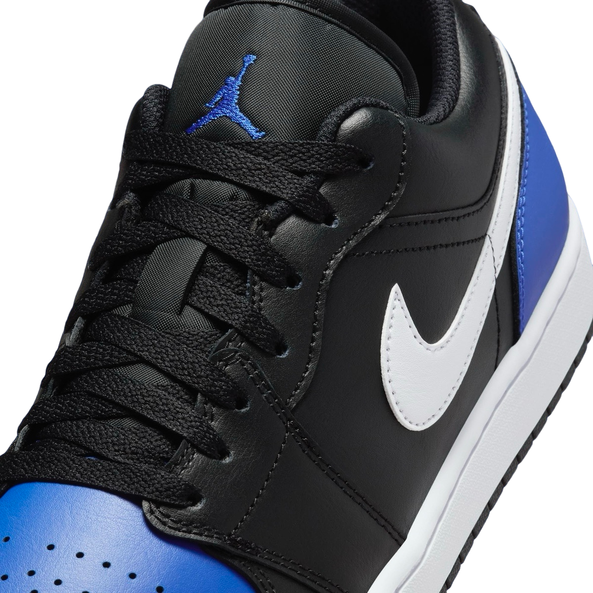 Air Jordan 1 Low Black Royal Toe