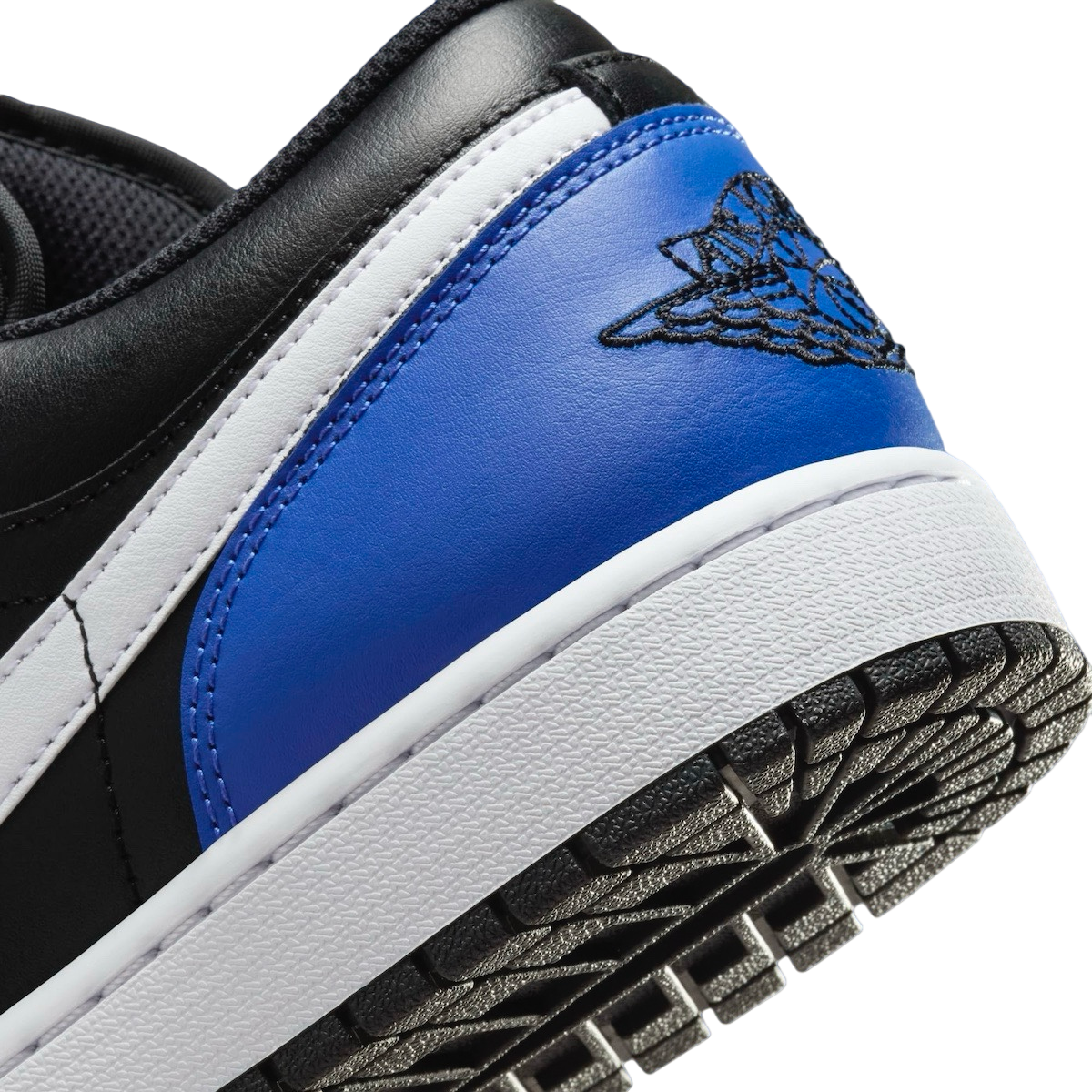 Air Jordan 1 Low Black Royal Toe