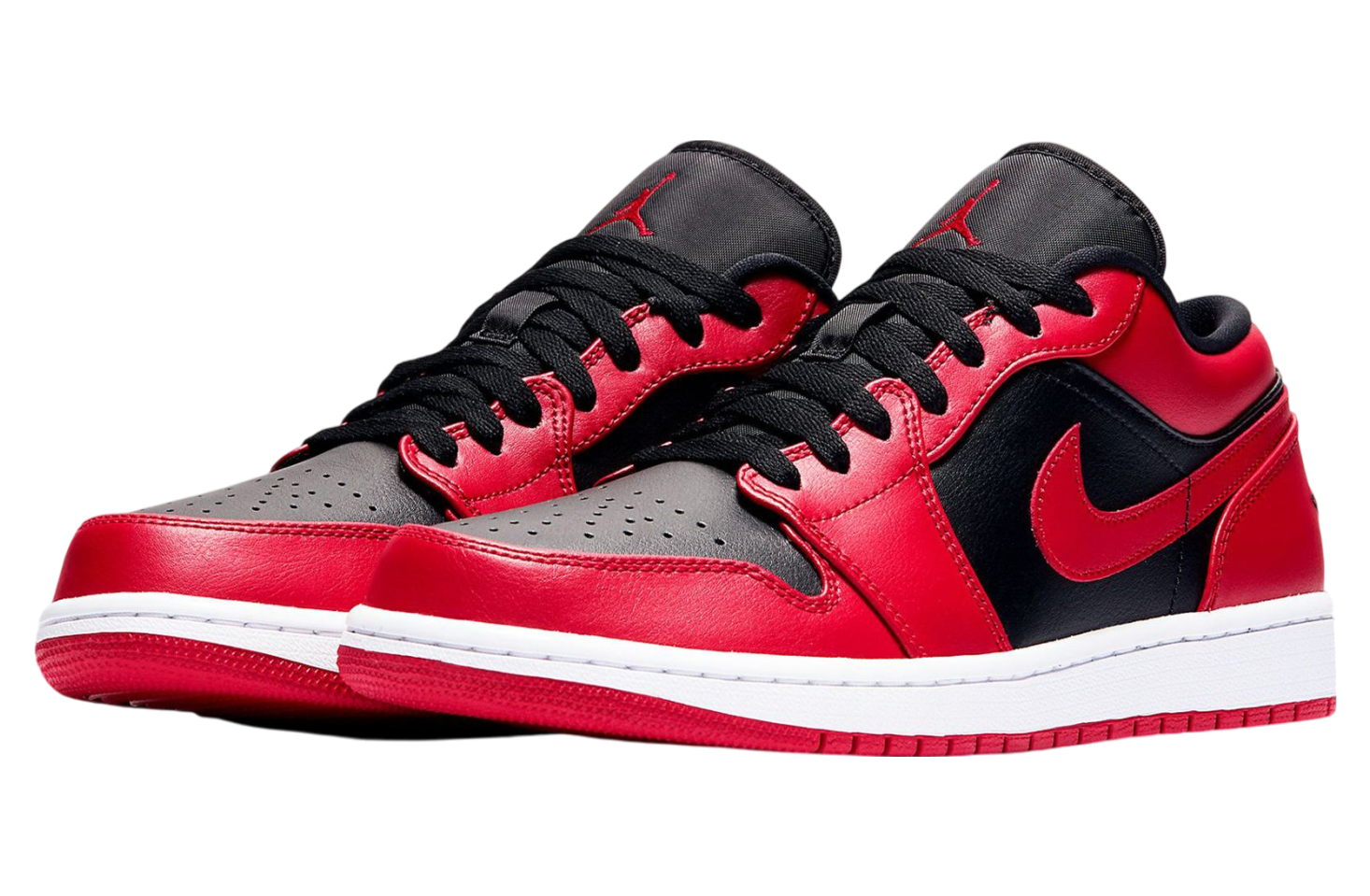 Air Jordan 1 Low Black / Varsity Red