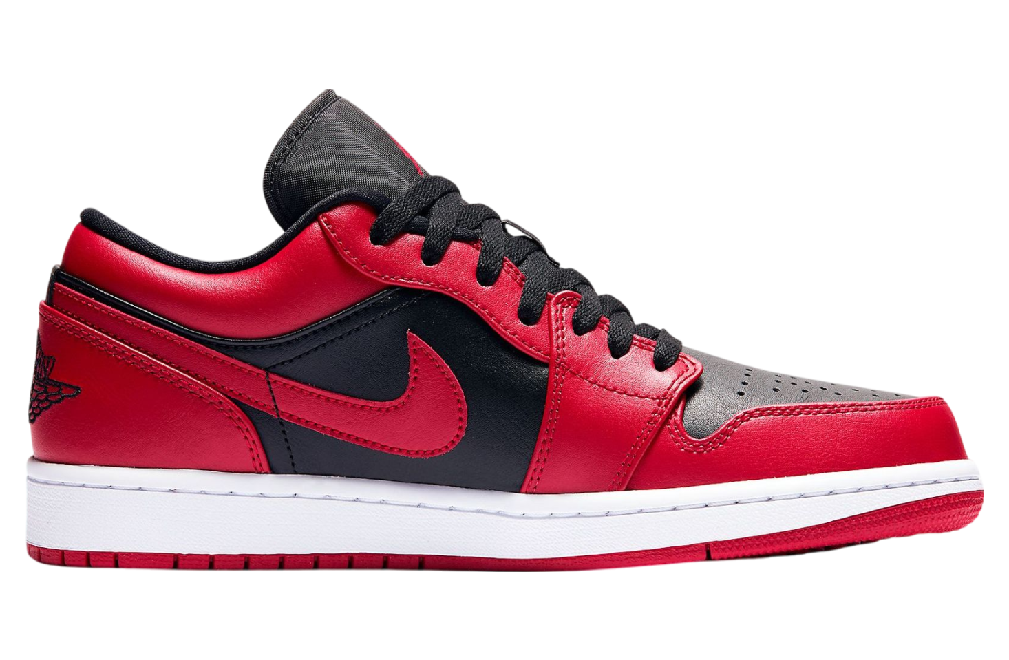 Air Jordan 1 Low Black / Varsity Red