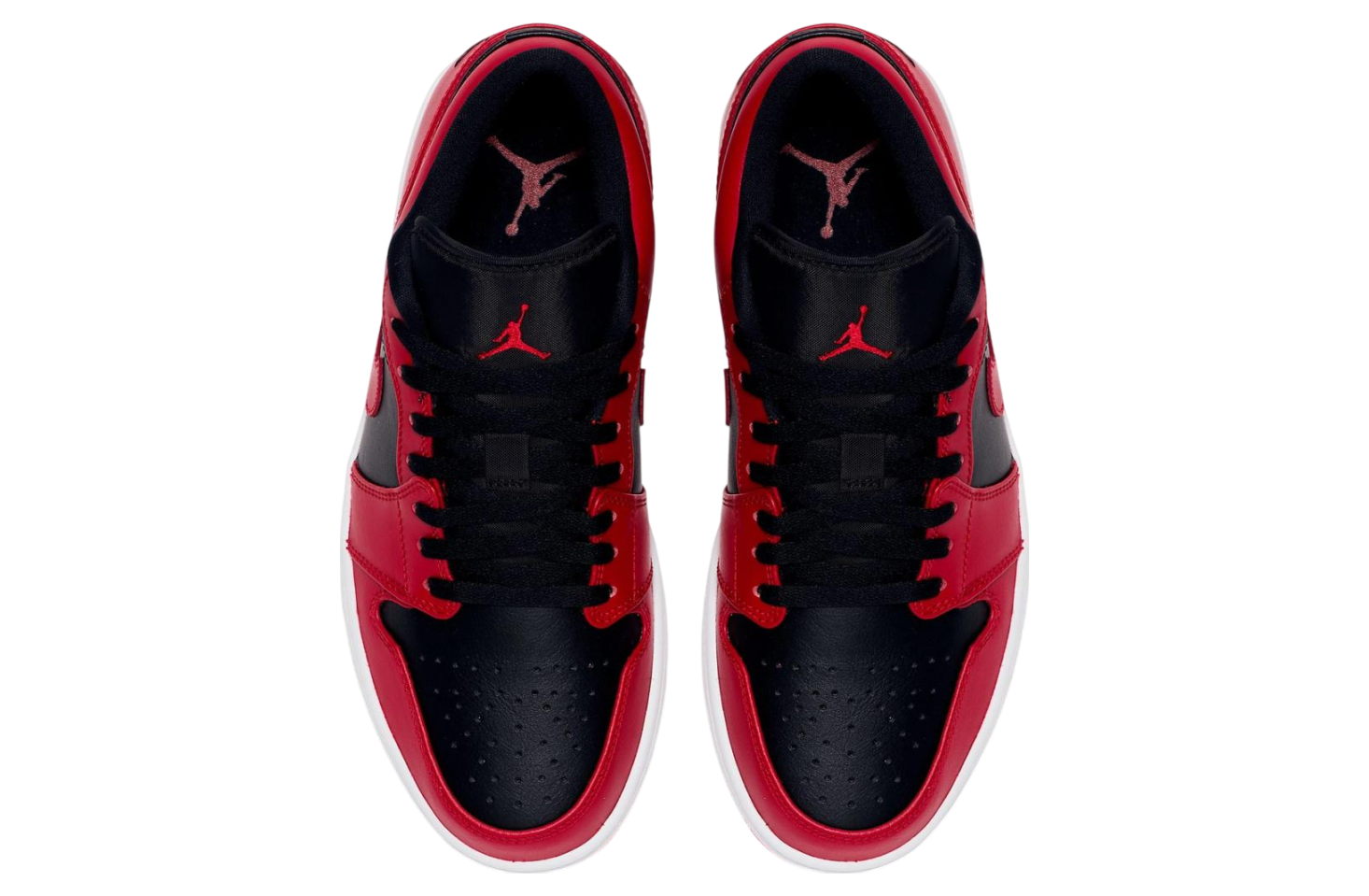 Air Jordan 1 Low Black / Varsity Red