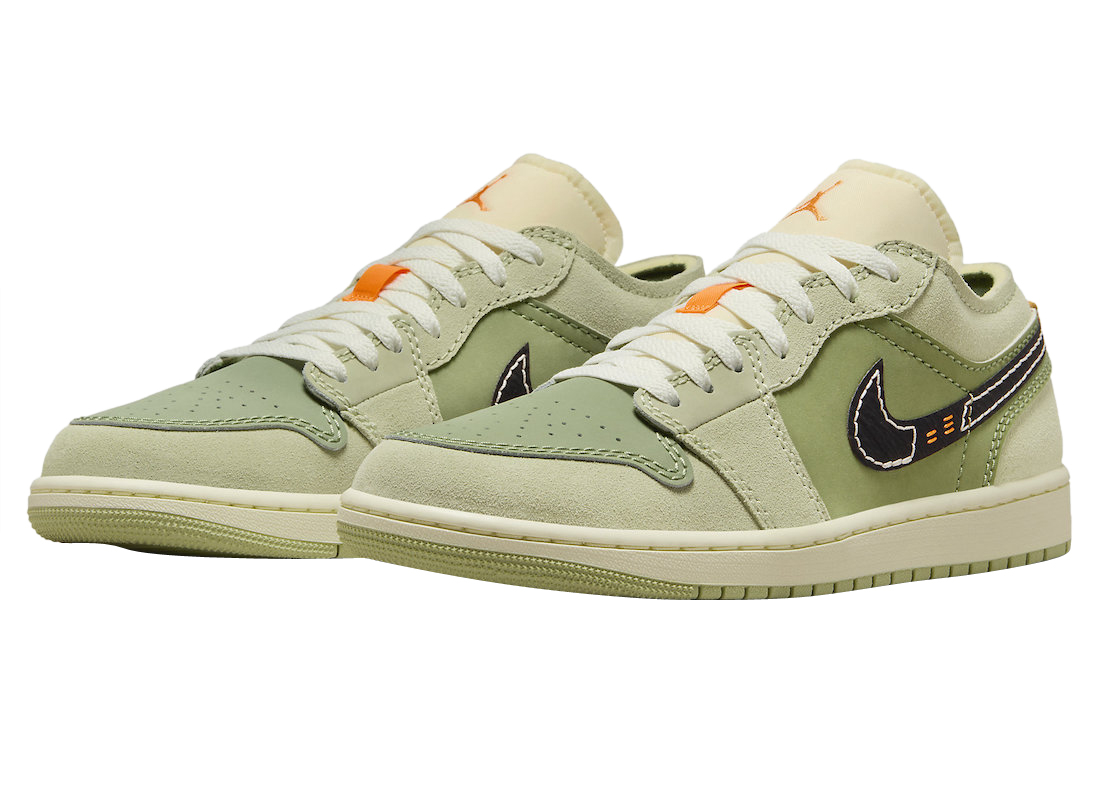 Air Jordan 1 Low Gets An 'Olive' Makeover From Travis Scott