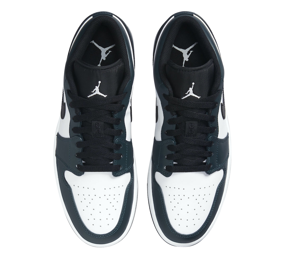 Air Jordan 1 Low Dark Teal 553558-411 - KicksOnFire.com