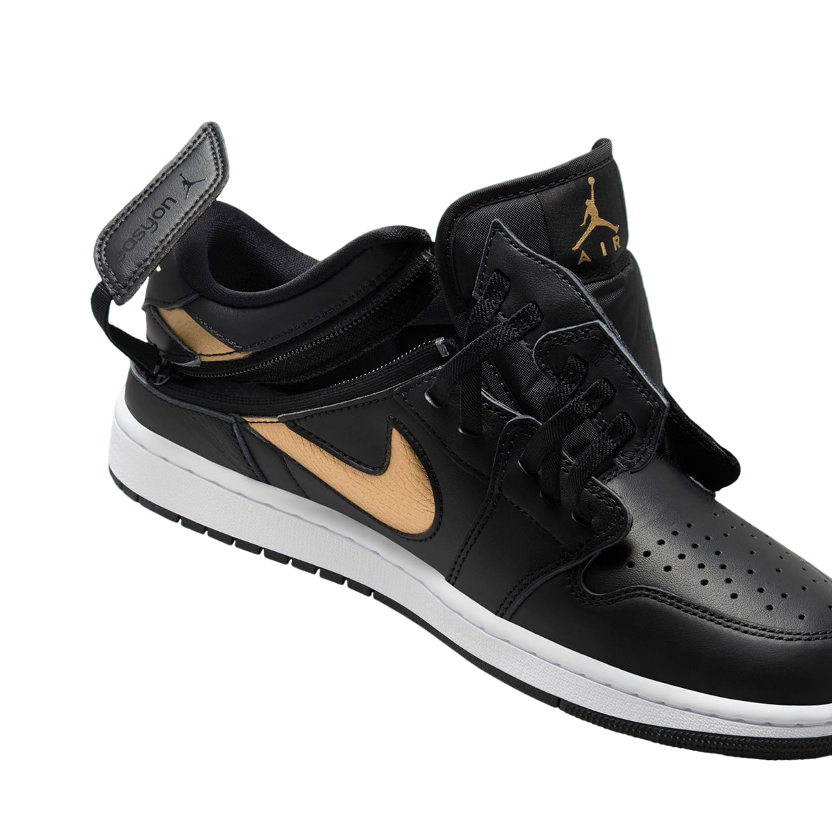 Air Jordan 1 Low EasyOn Black Gold