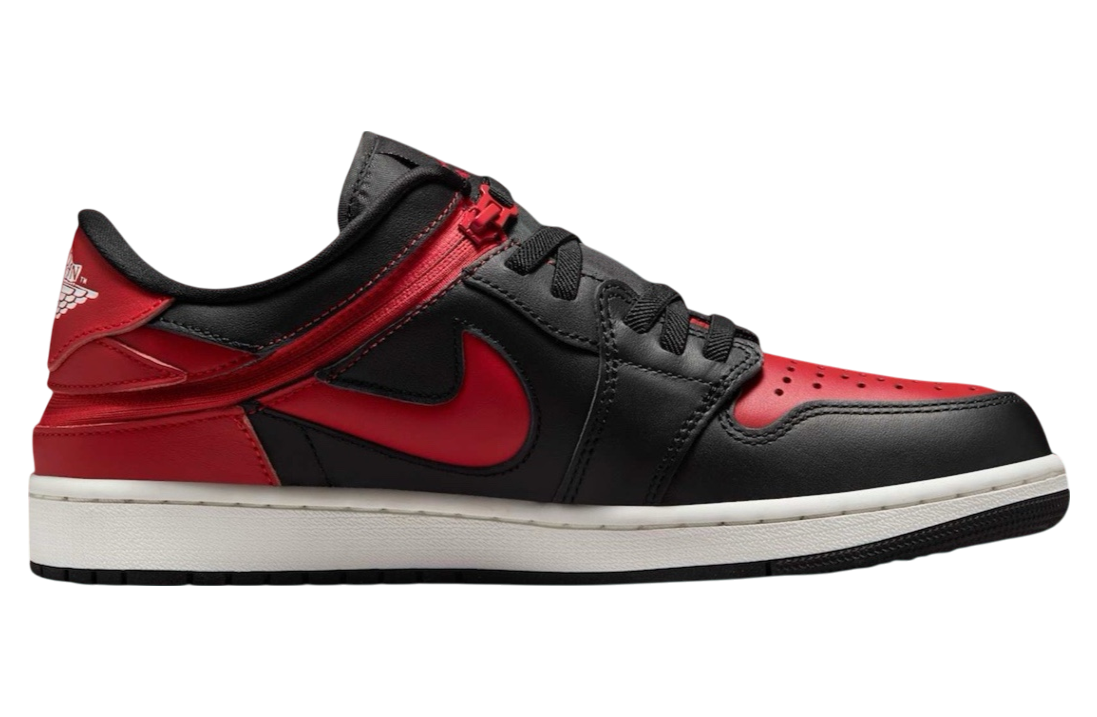 Air Jordan 1 Low Easyon Bred Black / Summit White