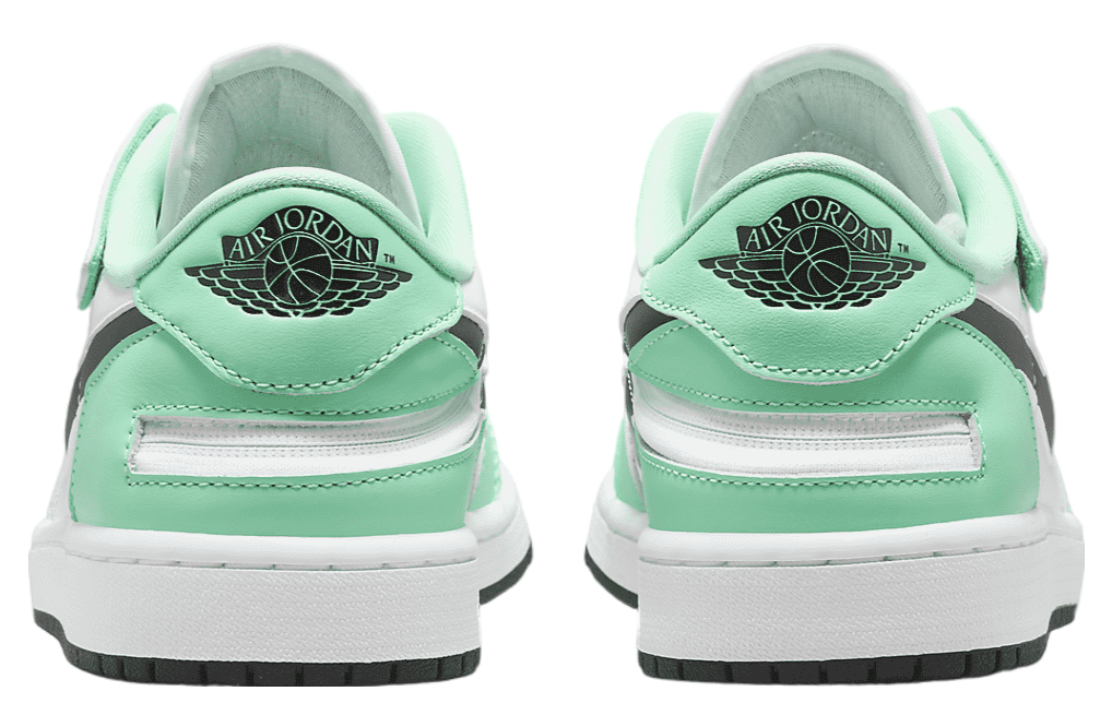 Air Jordan 1 Low FlyEase White / Green Glow