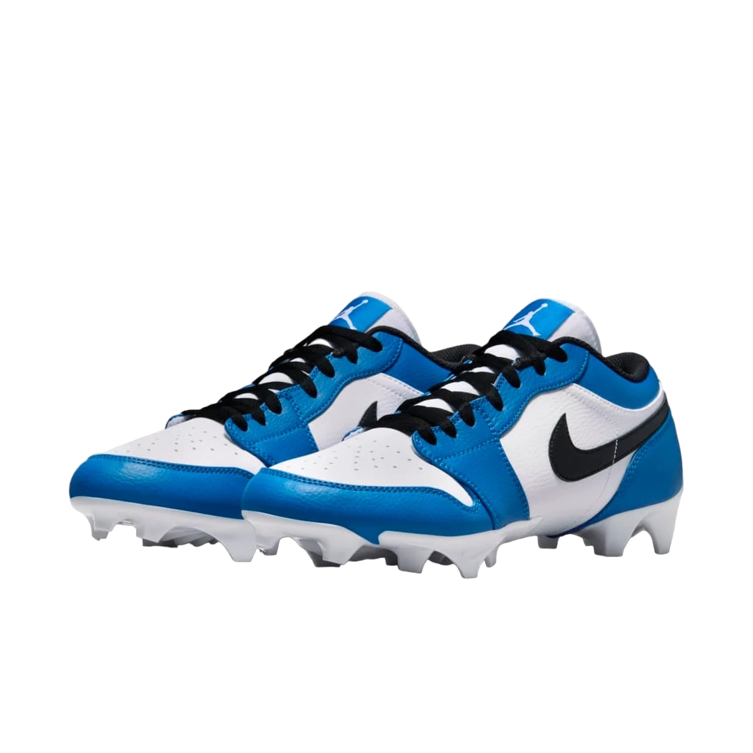 Air Jordan 1 Low Football Cleat White/Royal