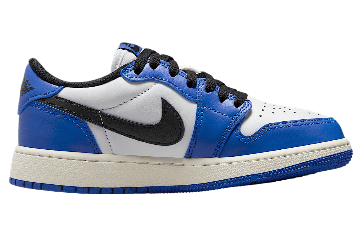 Air Jordan 1 Low Game Royal GS White / Game Royal