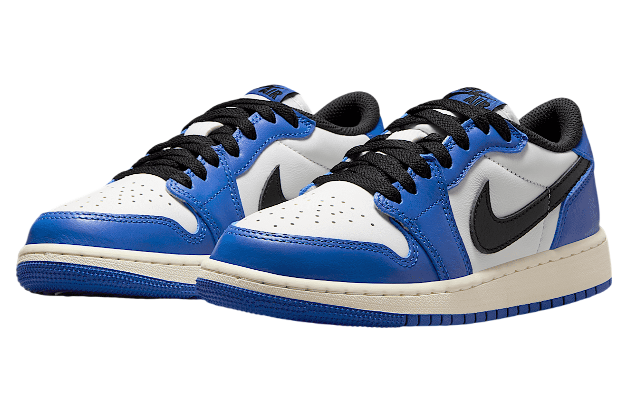 Air Jordan 1 Low Game Royal GS White / Game Royal