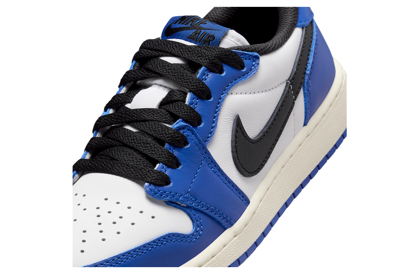 Air Jordan 1 Low Game Royal GS White / Game Royal