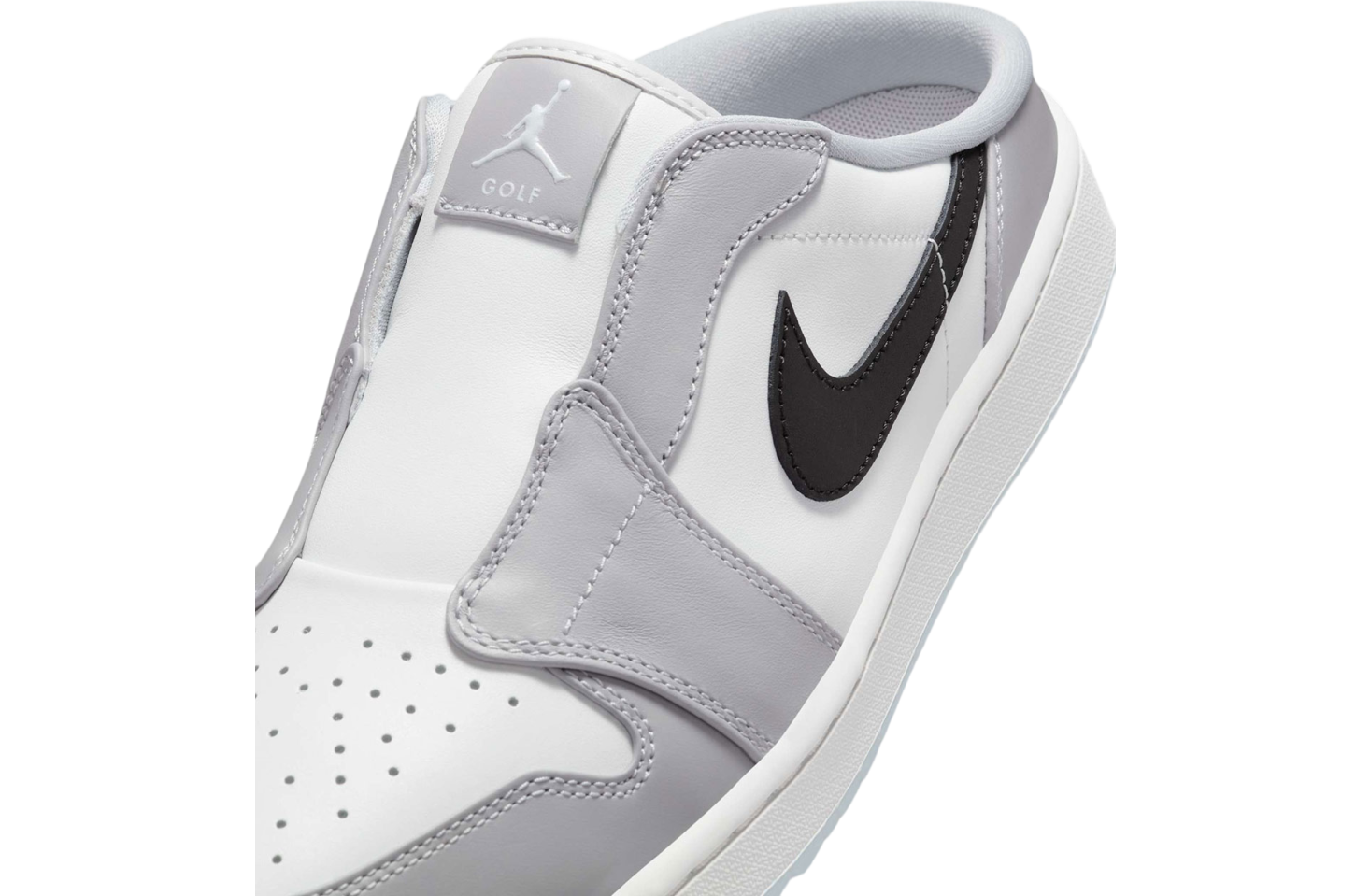 Air Jordan 1 Low Golf Mule Wolf Grey - Apr 2025 - FJ1214-004