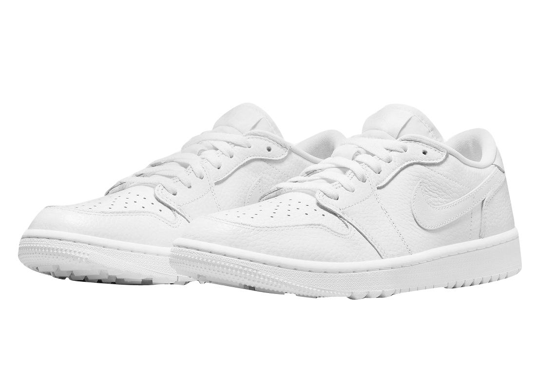 Nike air Jordan 1 low golf triple white - attop-usa.com