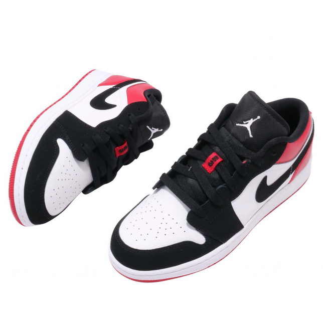 Air Jordan 1 Low GS Black Toe