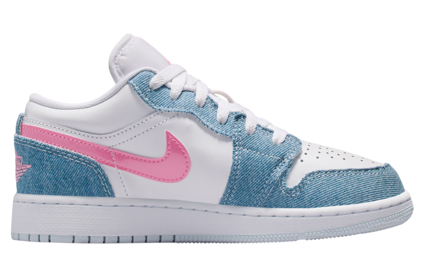 Air Jordan 1 Low Gs Denim Sequin