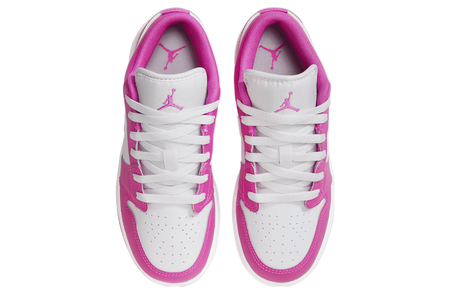 Air Jordan 1 Low GS Fire Pink / White