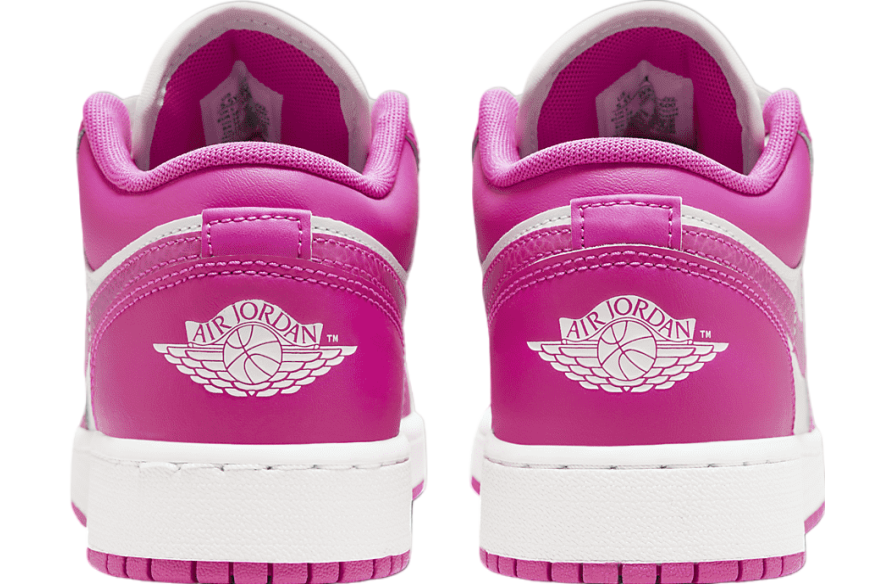 Air Jordan 1 Low GS Fire Pink / White