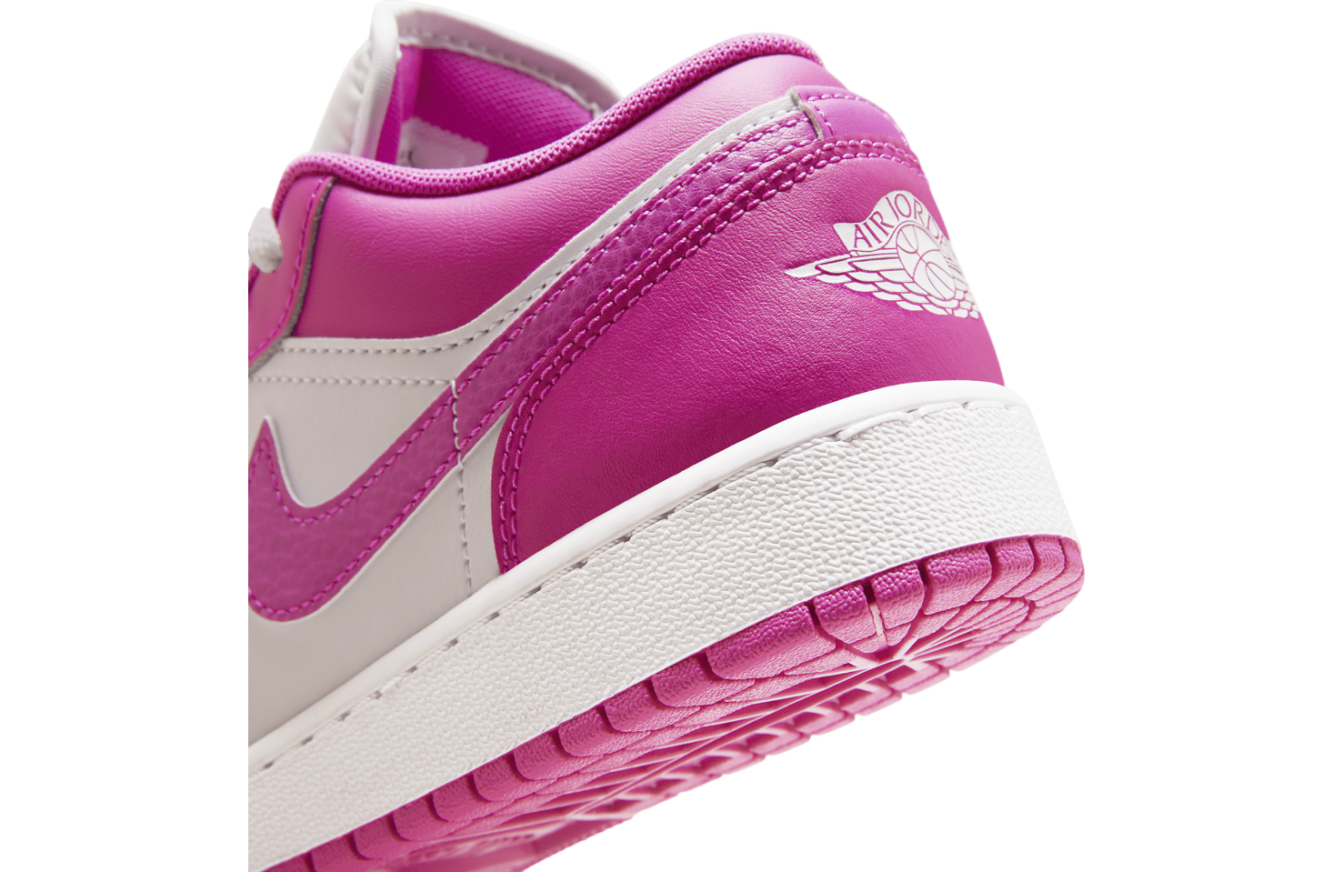 Air Jordan 1 Low GS Fire Pink / White