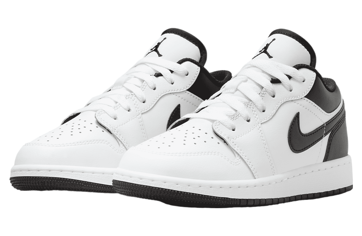 Air Jordan 1 Low GS White / Black