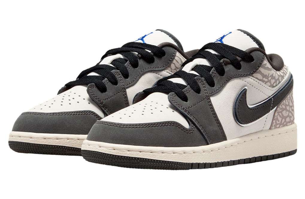 Air Jordan 1 Low GS White / Gamma Grey