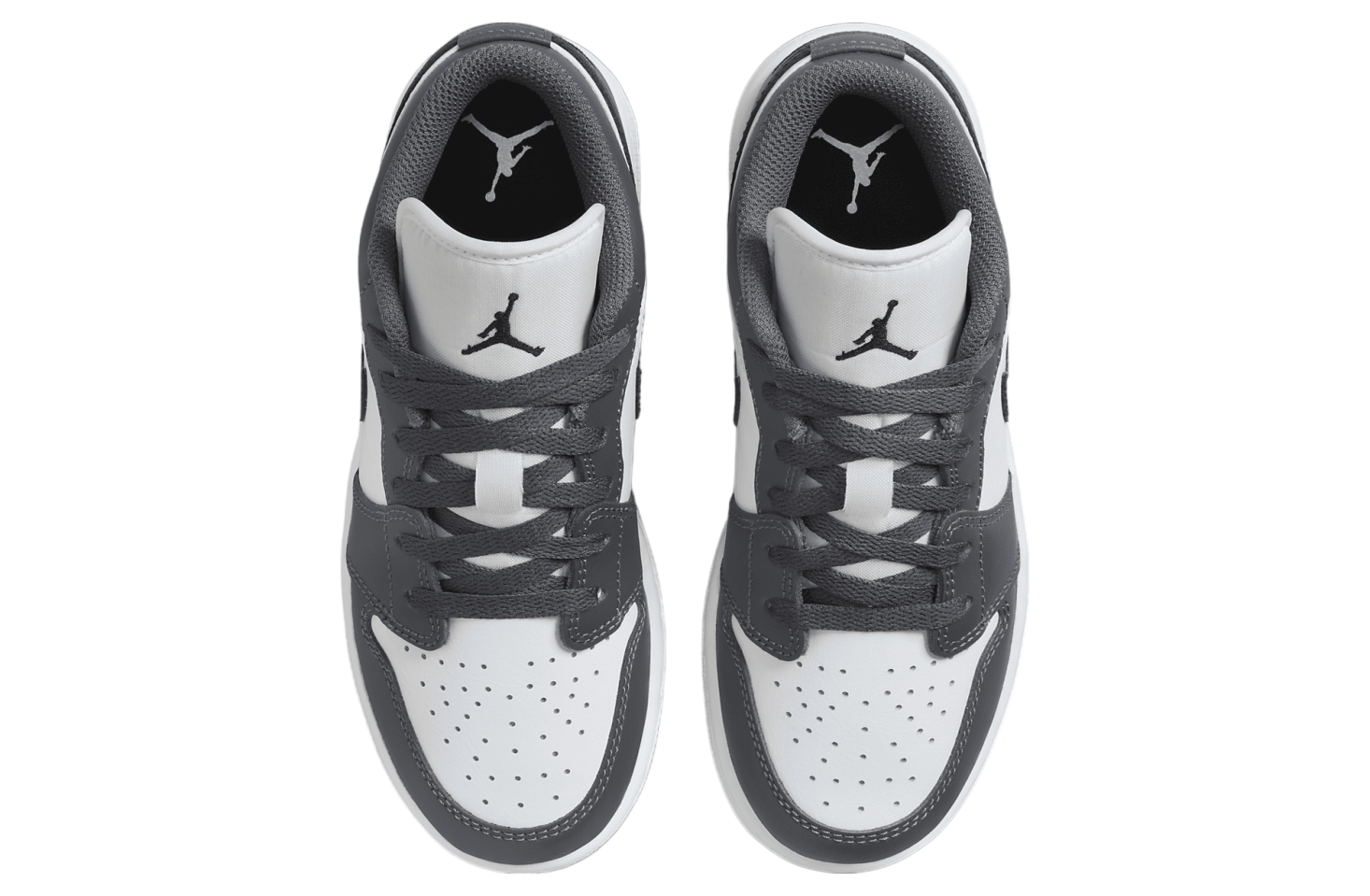 Air Jordan 1 Low GS White / Iron Grey