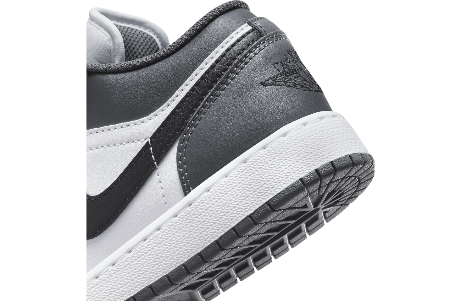 Air Jordan 1 Low GS White / Iron Grey