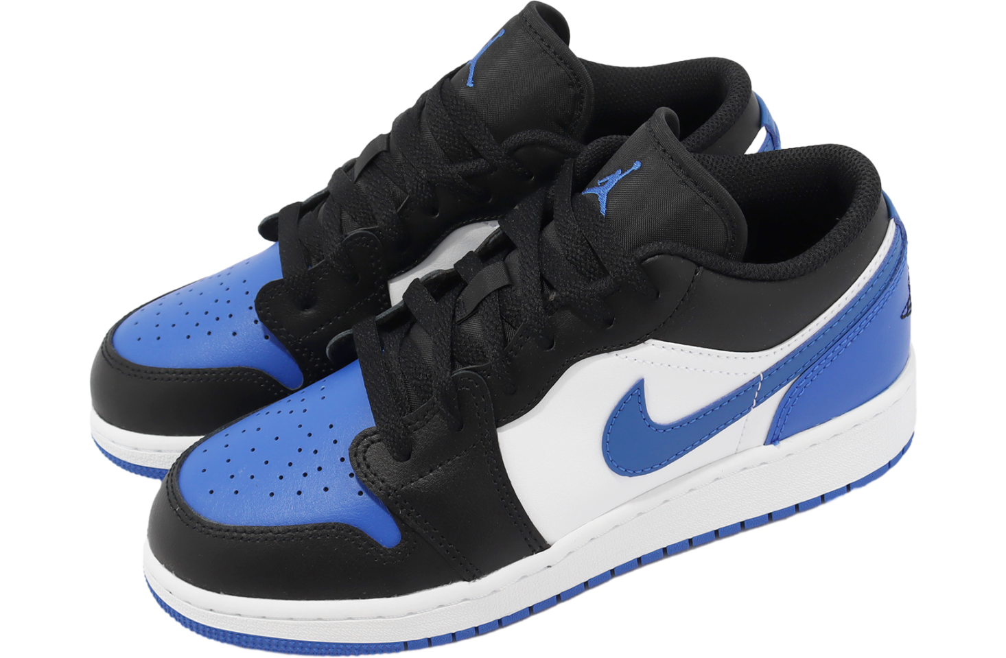 Air Jordan 1 Low GS White / Royal Blue