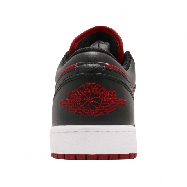 Air Jordan 1 Low Gym Red Black - Jul 2018 - 553558610