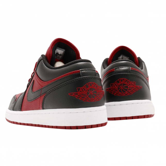 Air Jordan 1 Low Gym Red Black - Jul 2018 - 553558610