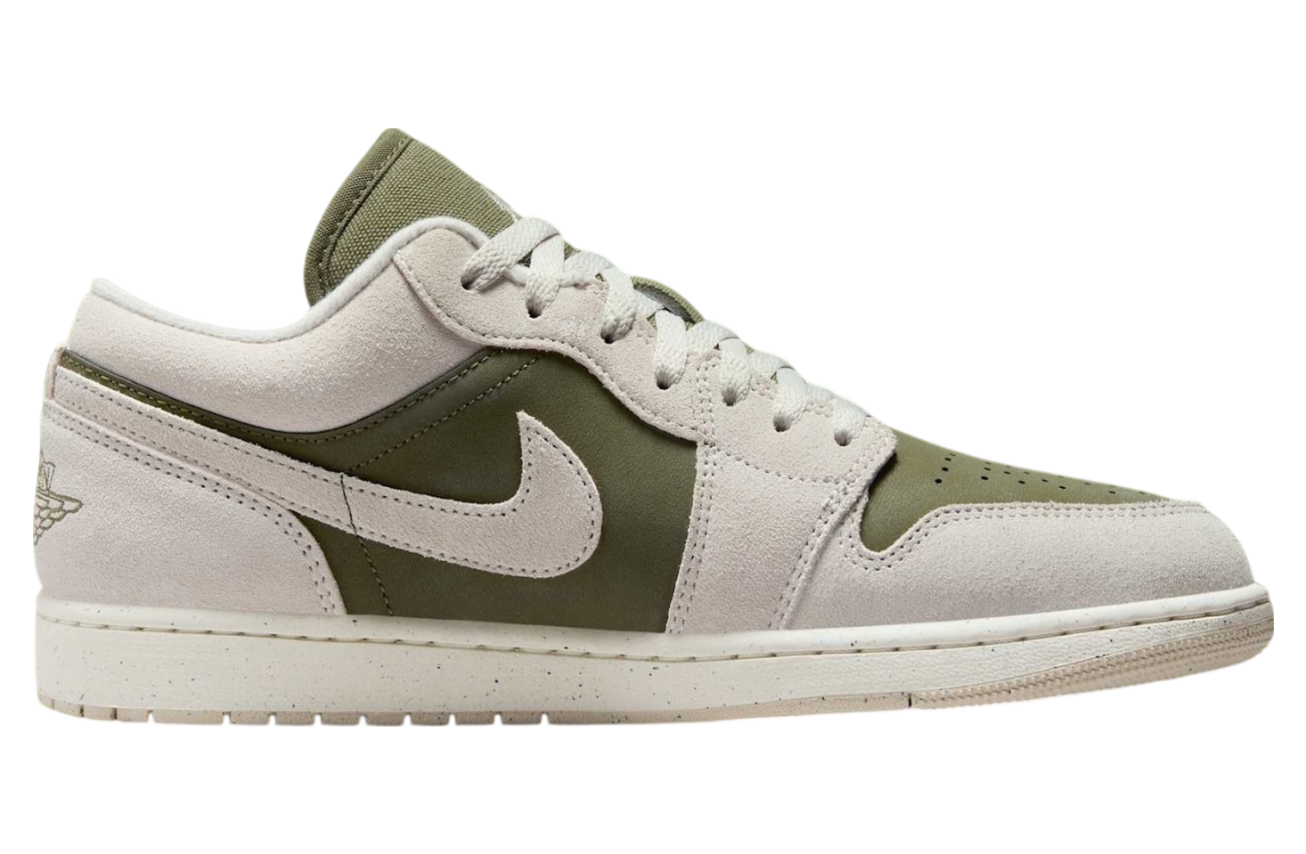 Air Jordan 1 Low Medium Olive / Sail