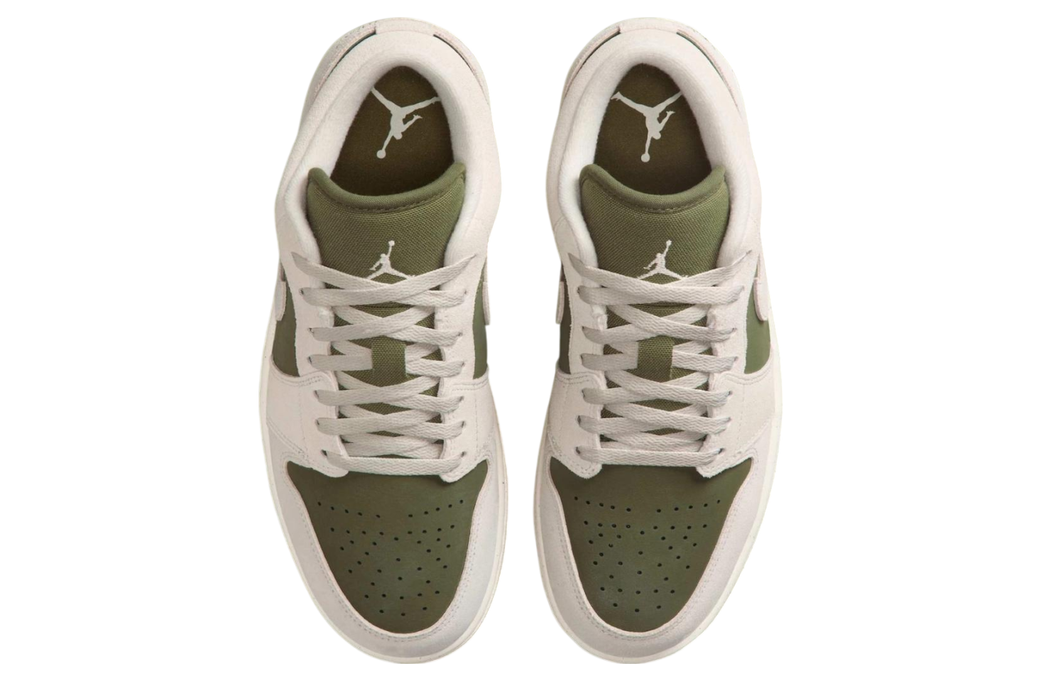 Air Jordan 1 Low Medium Olive / Sail