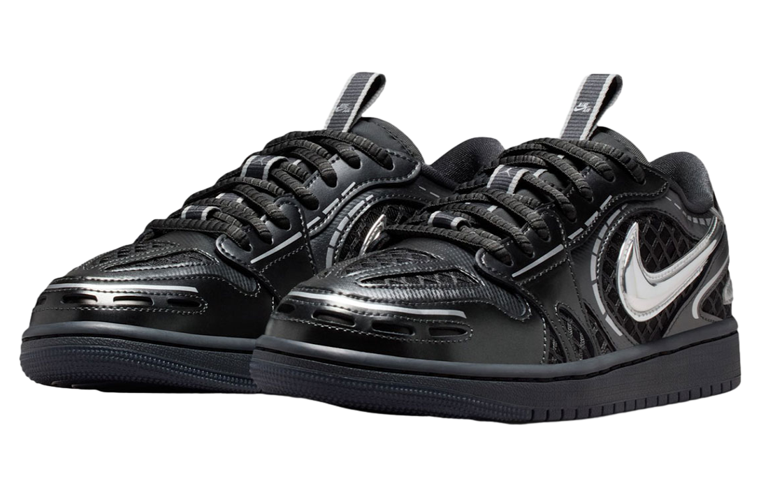 Air Jordan 1 Low Method Of Make V3 Wmns Black / Silver