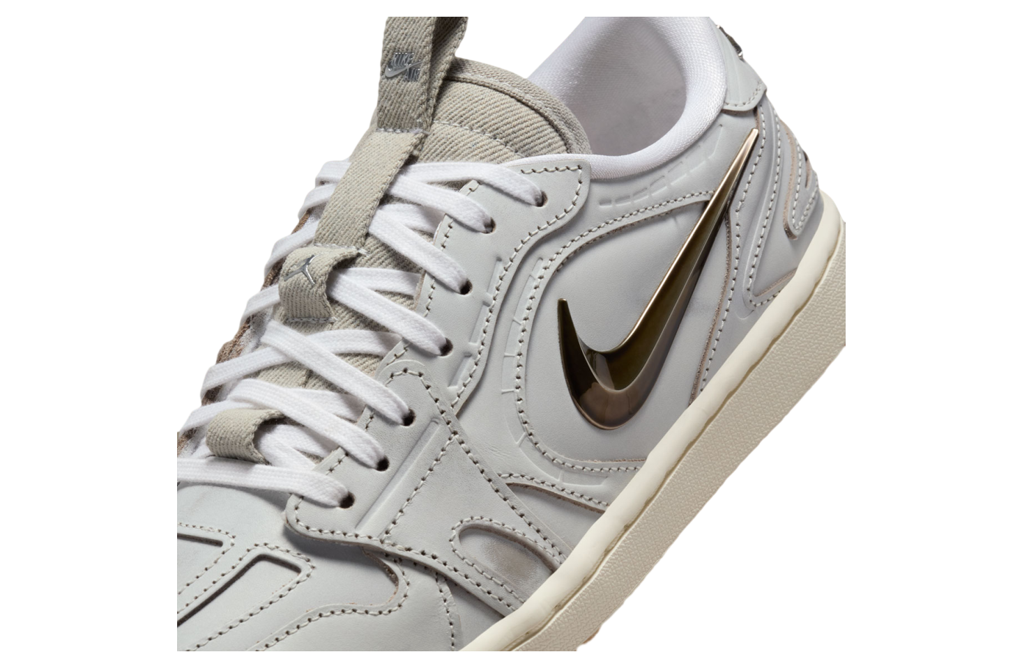Air Jordan 1 Low Method Of Make V3 Wmns Summit White / Medium Brown /