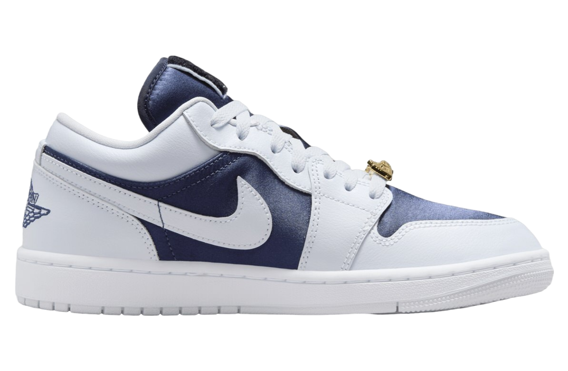 Air Jordan 1 Low Midnight Navy / Football Grey