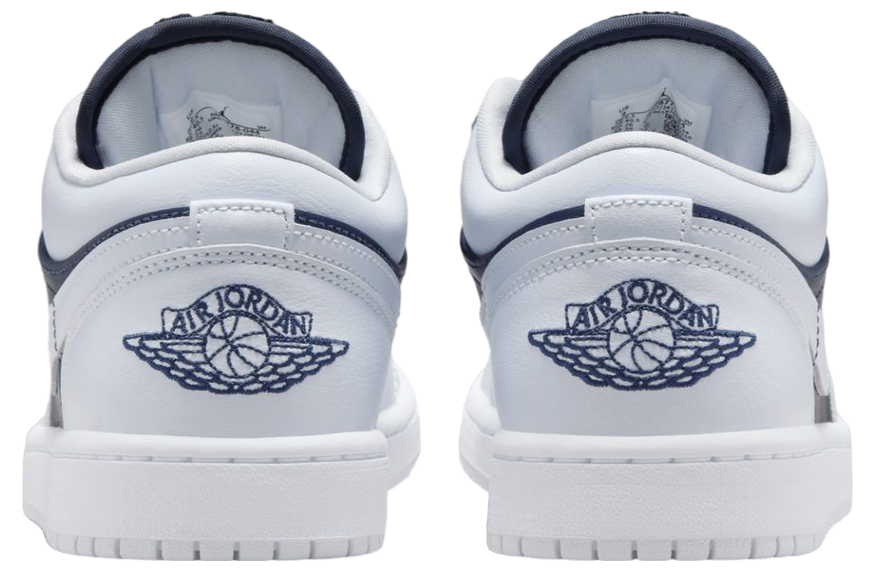 Air Jordan 1 Low Midnight Navy / Football Grey