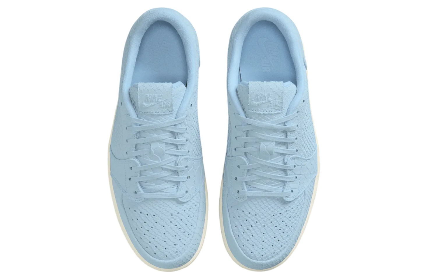Air Jordan 1 Low Ns Ice Blue Python