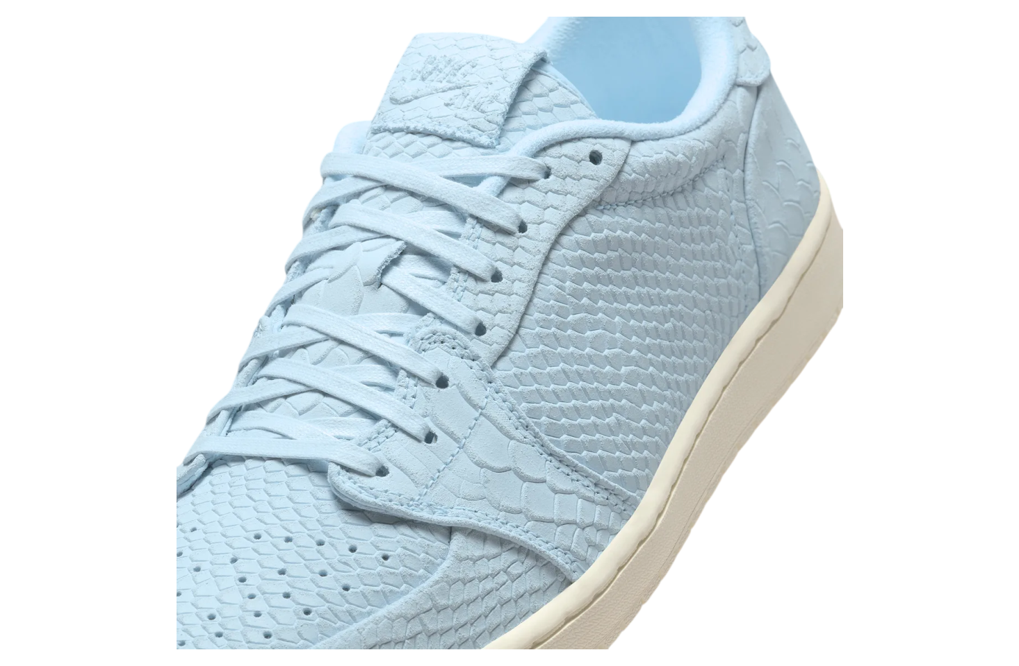 Air Jordan 1 Low Ns Ice Blue Python