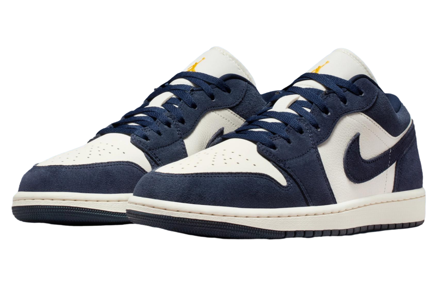 Air Jordan 1 Low Obsidian / University Gold