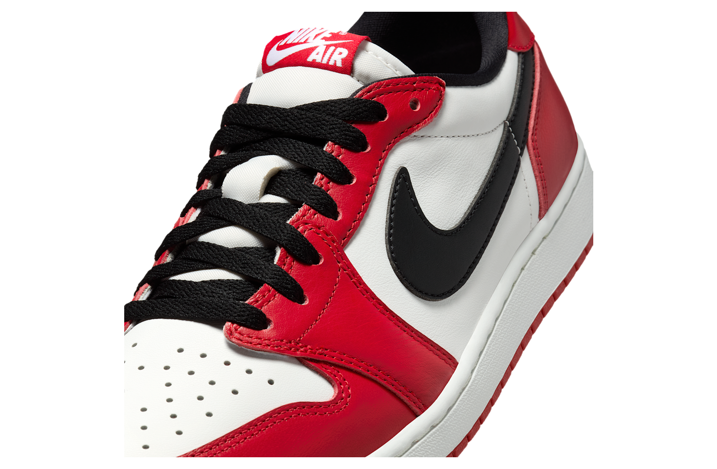Air Jordan 1 Low OG Chicago Varsity Red / Black - Nov 2025