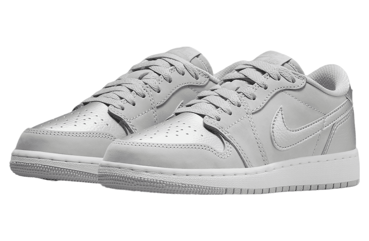 Air Jordan 1 Low OG GS Silver