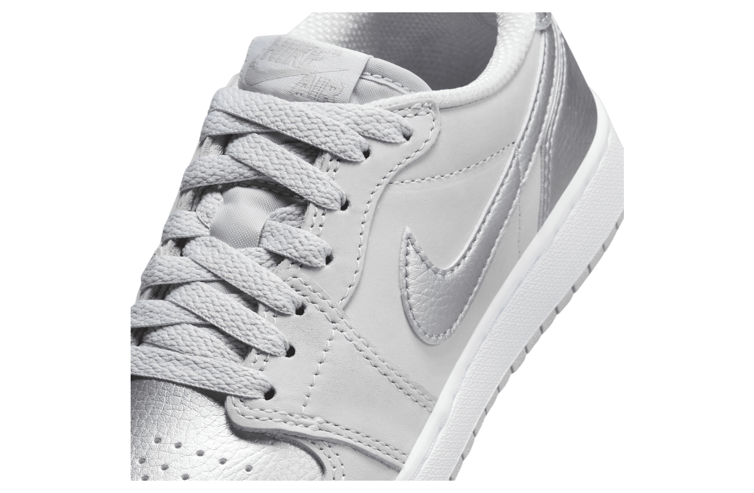 Air Jordan 1 Low OG GS Silver