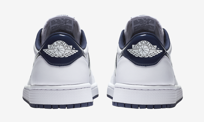 Air Jordan 1 Low OG - White/Midnight Navy