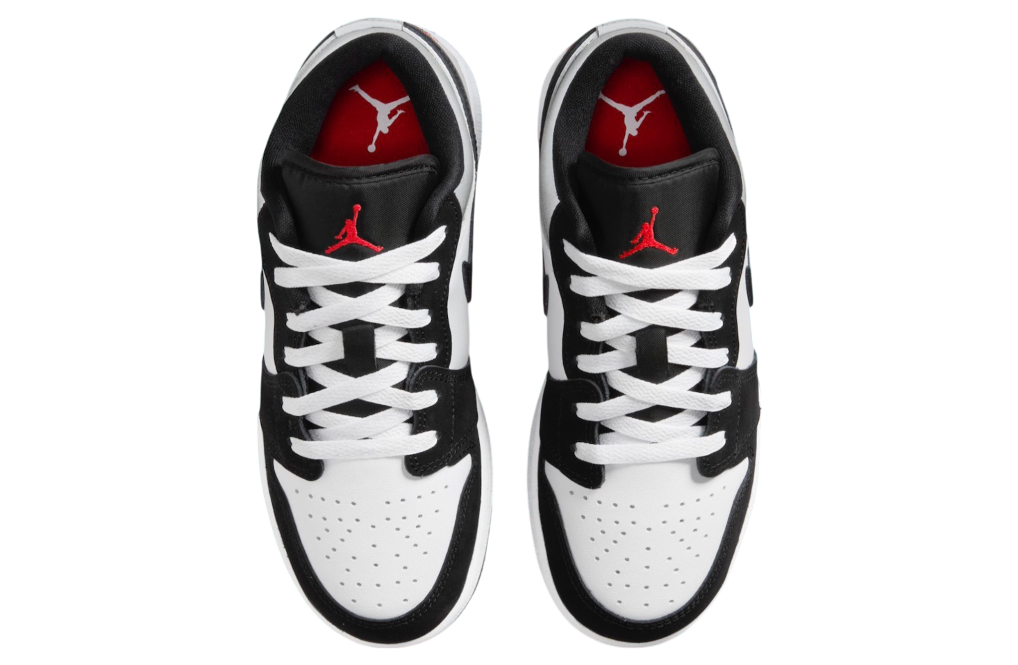 Air Jordan 1 Low Panda Toe White / Black
